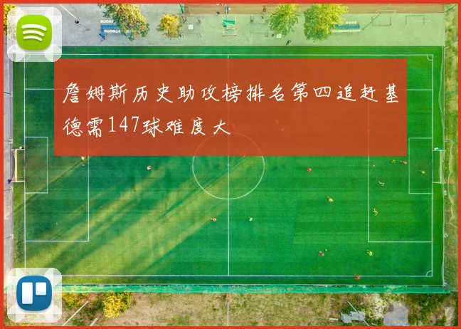 詹姆斯历史助攻榜排名第四追赶基德需147球难度大
